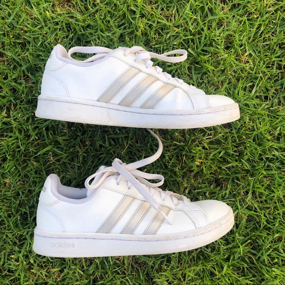 grand court shoes cloud white